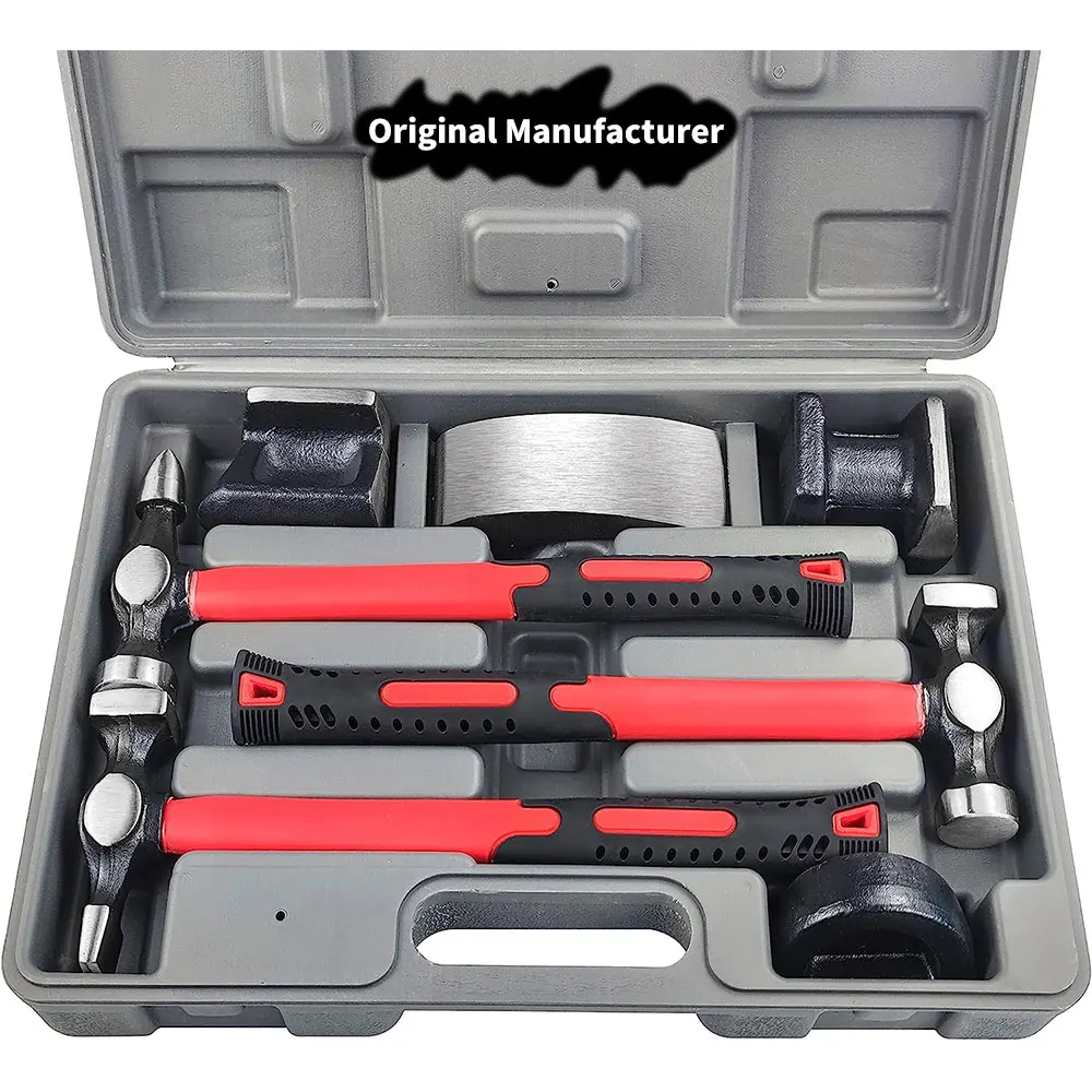 Auto Body Repair Tool Hammer Dolly Set 7 Piece Car Body Repair Tool Kit Repair Auto Tool Set KIT Box
Auto Body Repair Tool Hammer Dolly Set 7 Piece Car Body Repair Tool Kit Repair Auto Tool Set KIT Box