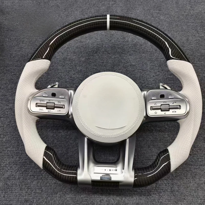 Suitable for Mercedes-Benz carbon fiber steering wheel modification and upgrade, cross-border supply available
Suitable for Mercedes-Benz carbon fiber steering wheel modification and upgrade, cross-border supply available