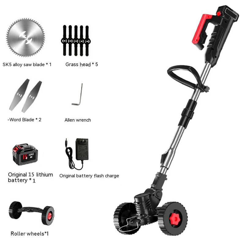 New Chargeable Electric Grass Cutter Machine Portable Weeding Machine Clipper Grass Trimmer Garden Tools Wheels Weeding Machine
New Chargeable Electric Grass Cutter Machine Portable Weeding Machine Clipper Grass Trimmer Garden Tools Wheels Weeding Machine