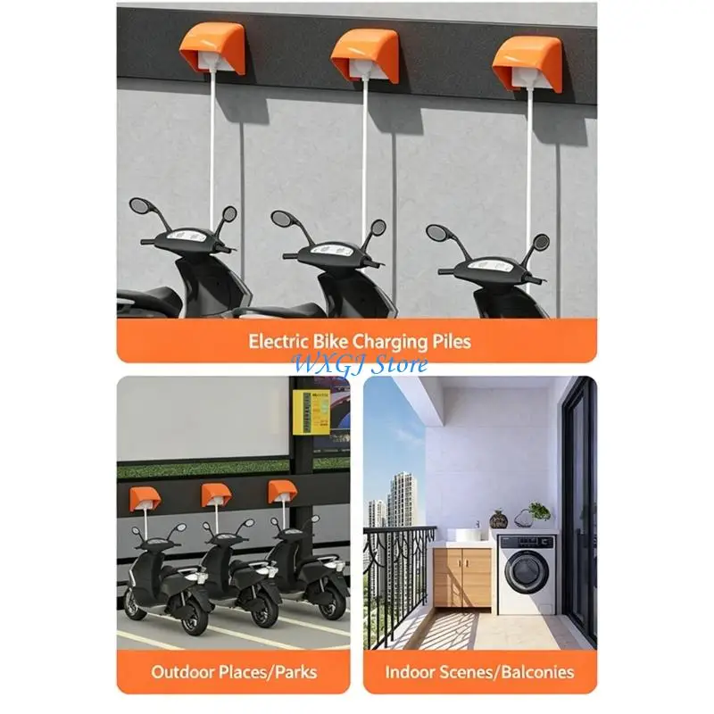 37JE Open Front Charging Outlet Hood Cover for 86 Type Outdoor Wall Charging Point, Plastic Single Piece Use
37JE Open Front Charging Outlet Hood Cover for 86 Type Outdoor Wall Charging Point, Plastic Single Piece Use