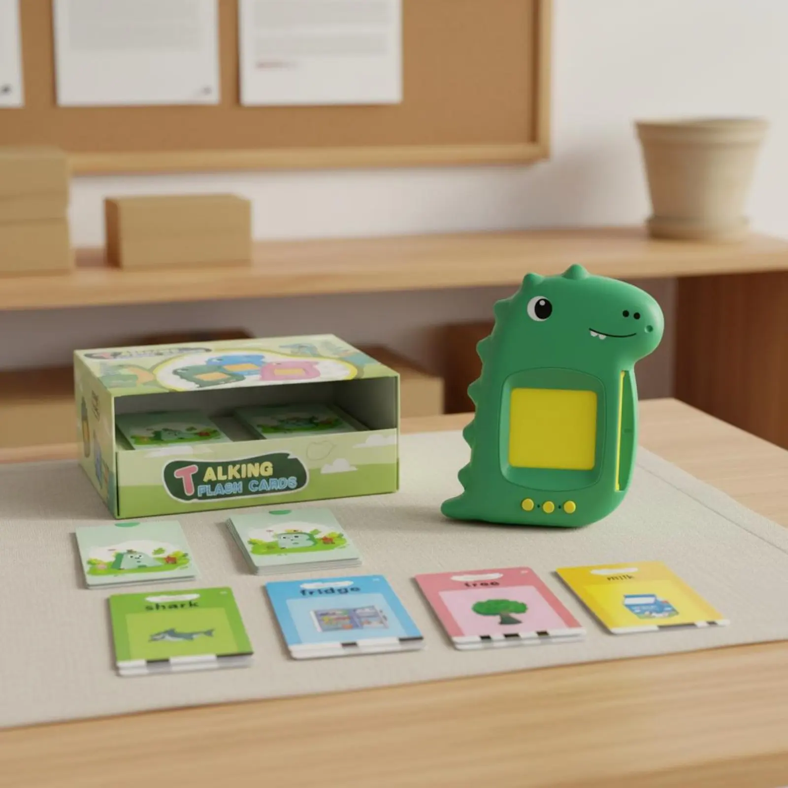 Bilingual Talking Learning Card Set Adjustable Volume Bilingual Term Learning Toy Young Child Audio Learning Machine Sturdy
Bilingual Talking Learning Card Set Adjustable Volume Bilingual Term Learning Toy Young Child Audio Learning Machine Sturdy