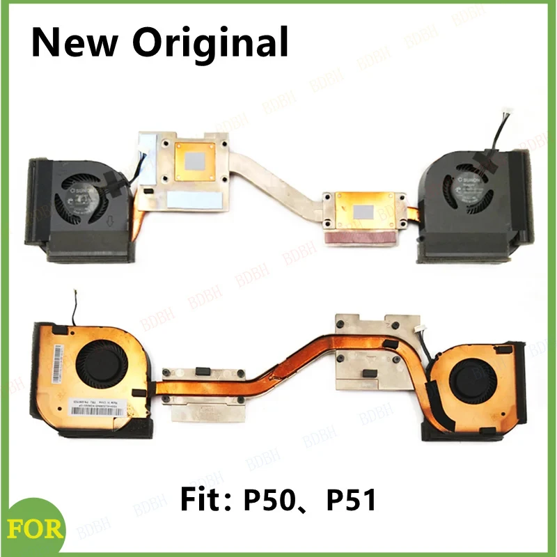 BDBH New Original For Laptop Lenovo Thinkpad P50 P51 CPU Cooling Fan Heatsink Radiator Cooler FRU PN:00NY520 00UR800 00NY521
BDBH New Original For Laptop Lenovo Thinkpad P50 P51 CPU Cooling Fan Heatsink Radiator Cooler FRU PN:00NY520 00UR800 00NY521