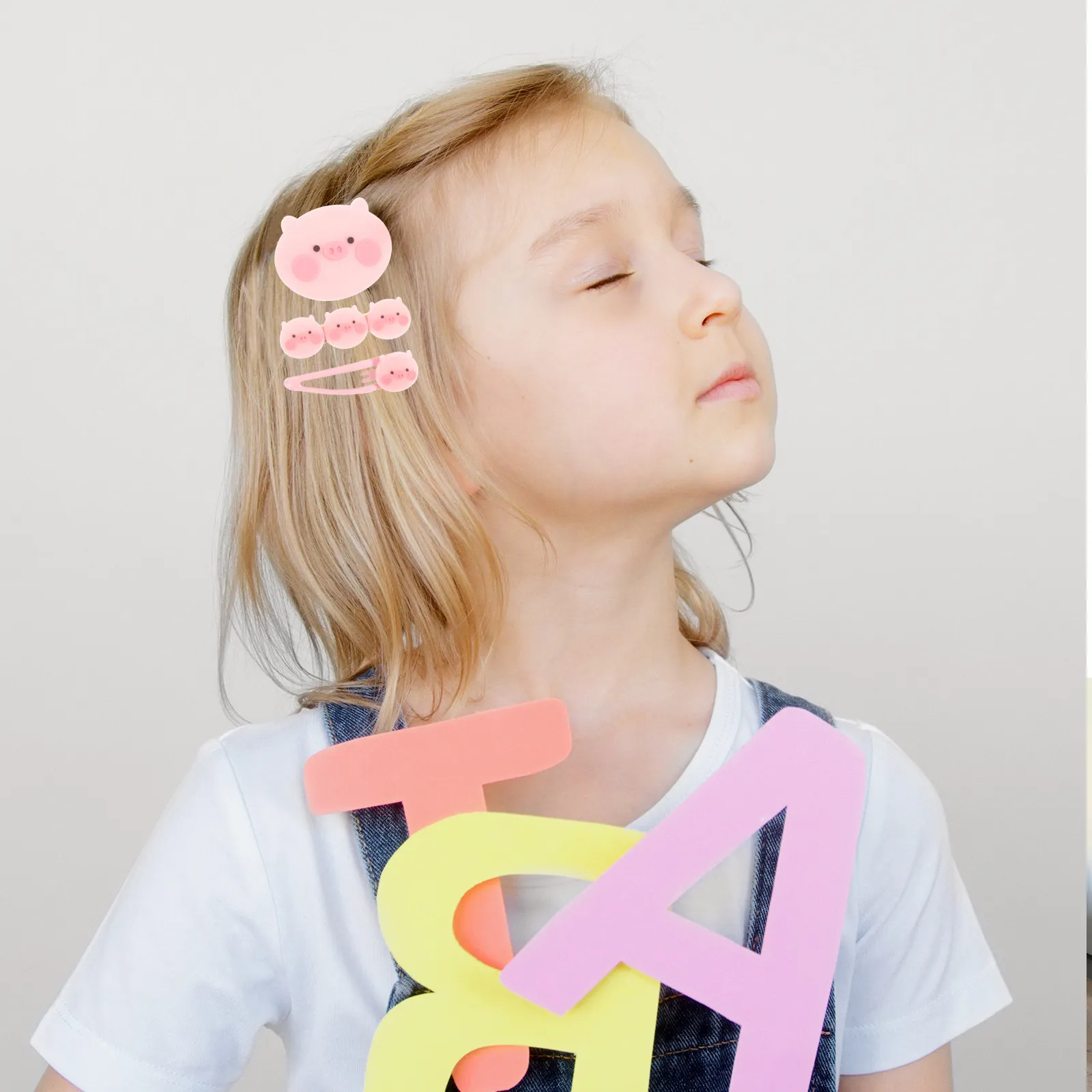 9Pcs Lovely Pig Hairpins Cute Cartoon Resin Hair Clips for Hair Decor Birthday Wedding Accessories Lovely Pig Hairpin
9Pcs Lovely Pig Hairpins Cute Cartoon Resin Hair Clips for Hair Decor Birthday Wedding Accessories Lovely Pig Hairpin