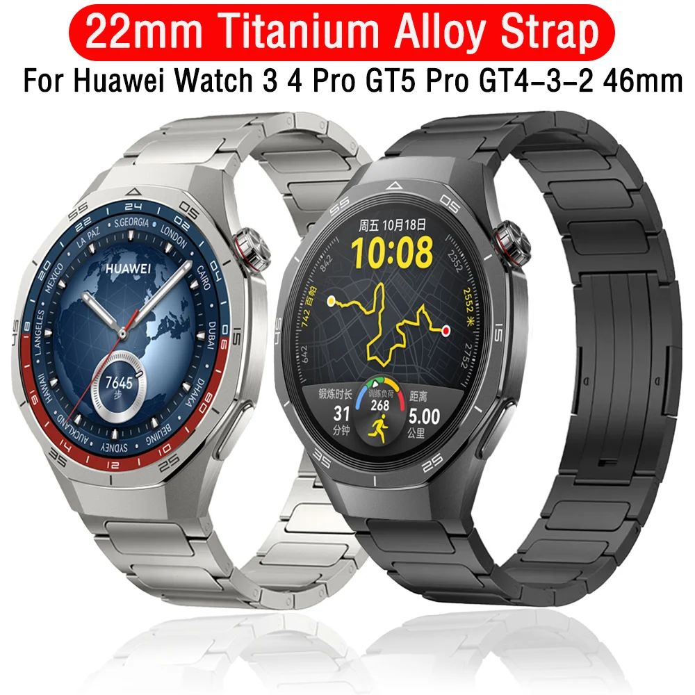 22mm Titanium Alloy Strap for Huawei Watch 3 4 GT5 Pro GT5-4-3-2 46mm Lightweight Bracelet Wristband Amazfit BIP 6 5 GTR 4 Band
22mm Titanium Alloy Strap for Huawei Watch 3 4 GT5 Pro GT5-4-3-2 46mm Lightweight Bracelet Wristband Amazfit BIP 6 5 GTR 4 Band
