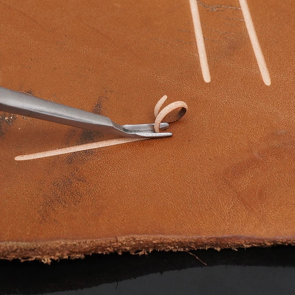 4pcs U V Shaped Stitching Groover Trimmer For Carving Skiving Tools High Quality Stainless Steel Durable Leathercraft 
4pcs U V Shaped Stitching Groover Trimmer For Carving Skiving Tools High Quality Stainless Steel Durable Leathercraft