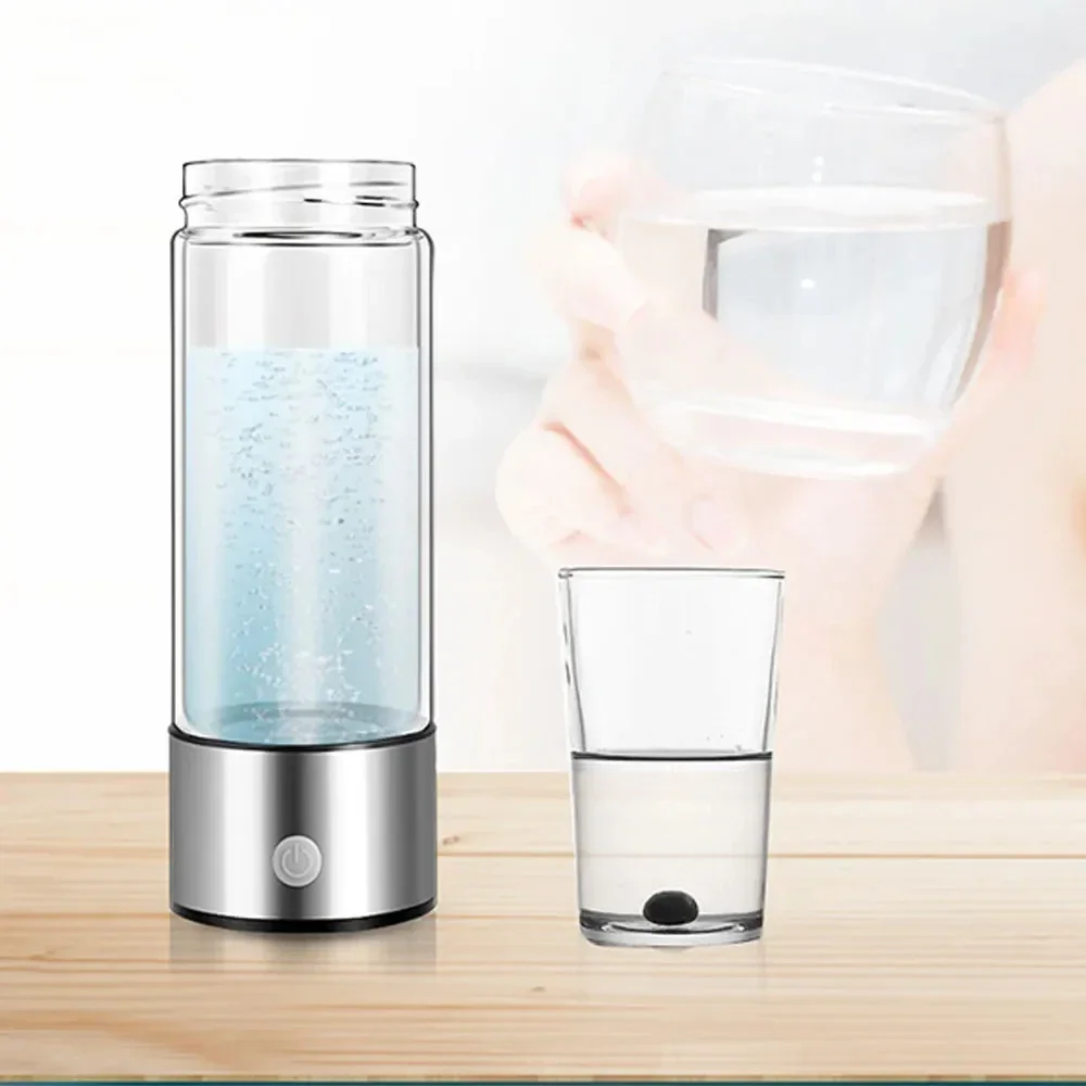 l Portable Hydrogen Water Generator Alkaline Maker Rechargeable Water Ionizer Bottle Super Antioxidan Hydrogen-Rich Water Cup
l Portable Hydrogen Water Generator Alkaline Maker Rechargeable Water Ionizer Bottle Super Antioxidan Hydrogen-Rich Water Cup