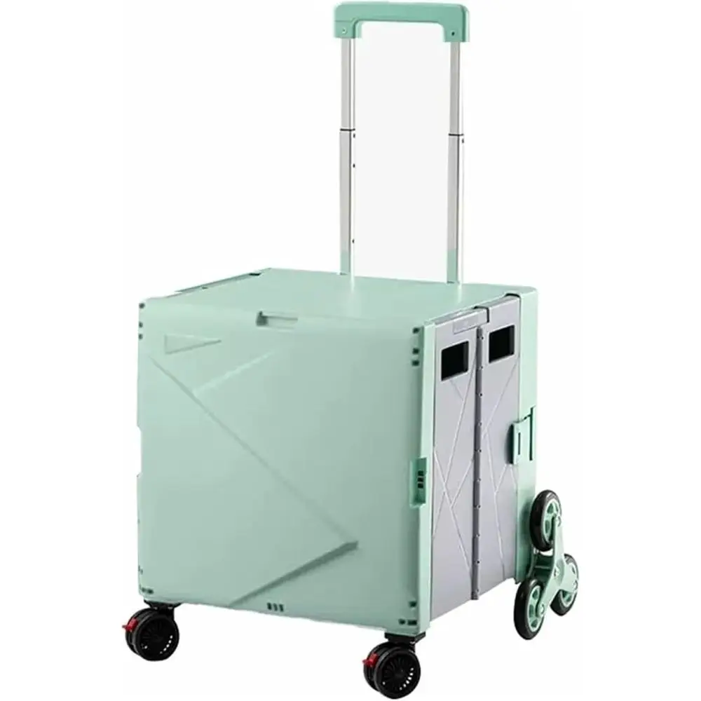 8-колесная складная тележка для покупок, супермаркета и багажа - синяя
8-колесная складная тележка для покупок, супермаркета и багажа - синяя