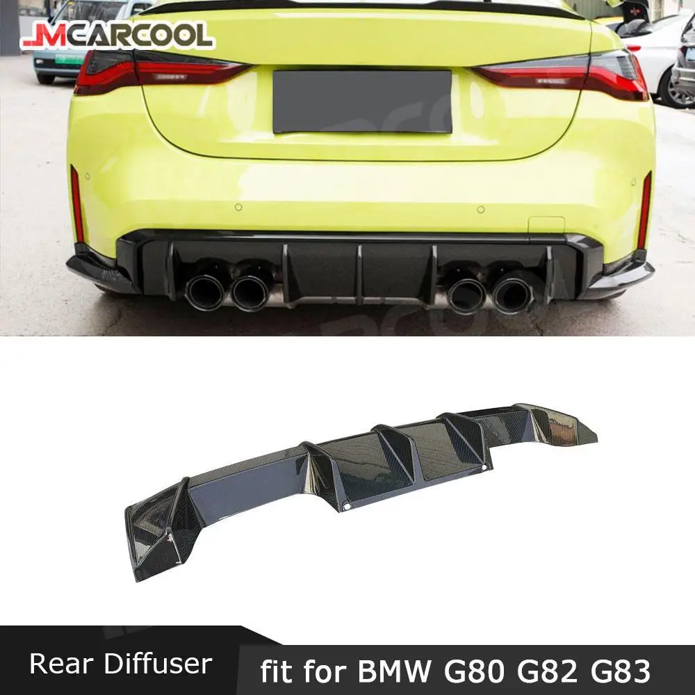 Dry Carbon Fiber Rear Diffuser Bumper Lip Covers For BMW 3 4 Series G80 G82 G83 M3 M4 2021 UP E Style 2 Holes
Dry Carbon Fiber Rear Diffuser Bumper Lip Covers For BMW 3 4 Series G80 G82 G83 M3 M4 2021 UP E Style 2 Holes