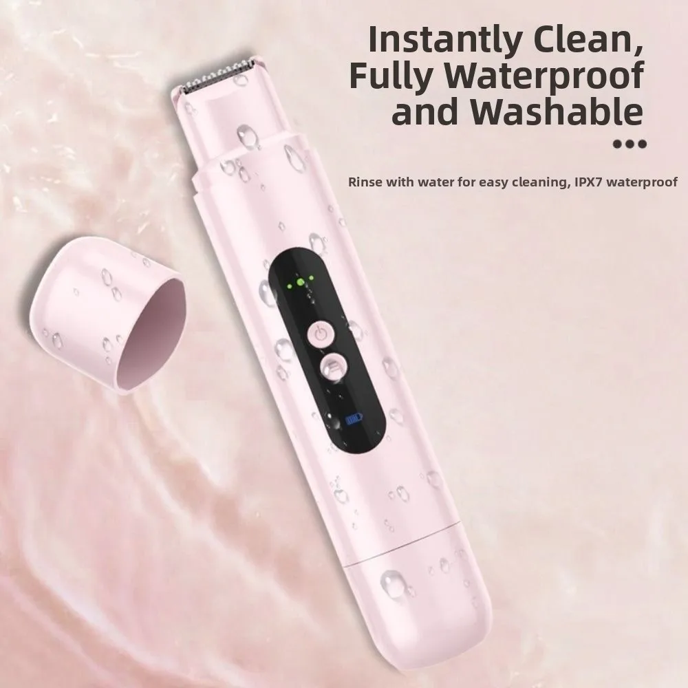 Waterproof Electric Shaver for Women Wet and Dry Use Detachable Head Double Head Shaver Low Noise Quick Trim
Waterproof Electric Shaver for Women Wet and Dry Use Detachable Head Double Head Shaver Low Noise Quick Trim