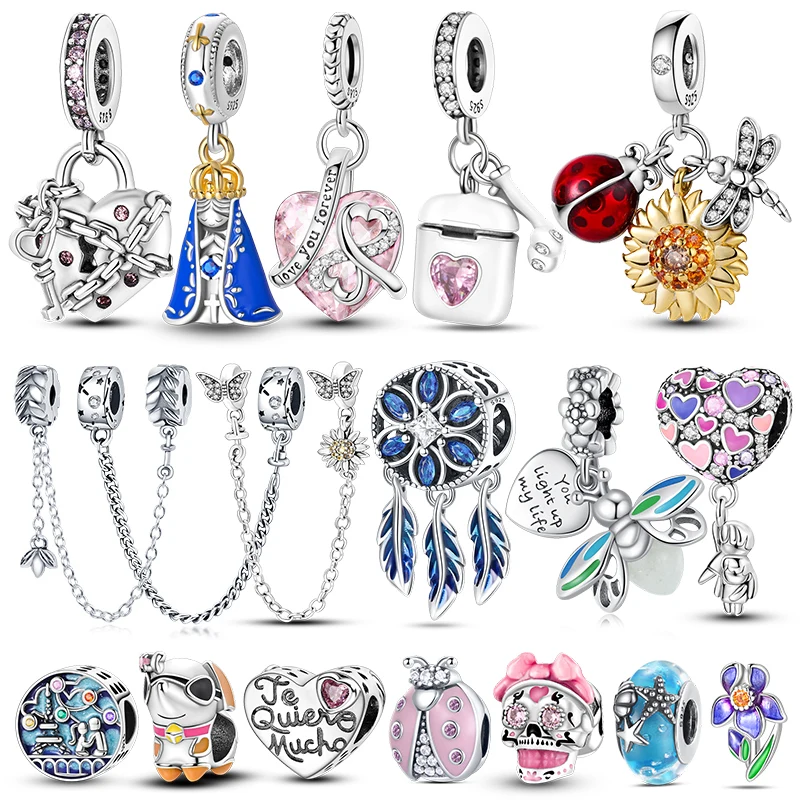2025 Hot Sale Charms Bead Galaxy Safety Chain 925 Sterling Silver Love Entwined Dangle Fit Bangle Bracelet Necklace DIY Jewelry
2025 Hot Sale Charms Bead Galaxy Safety Chain 925 Sterling Silver Love Entwined Dangle Fit Bangle Bracelet Necklace DIY Jewelry