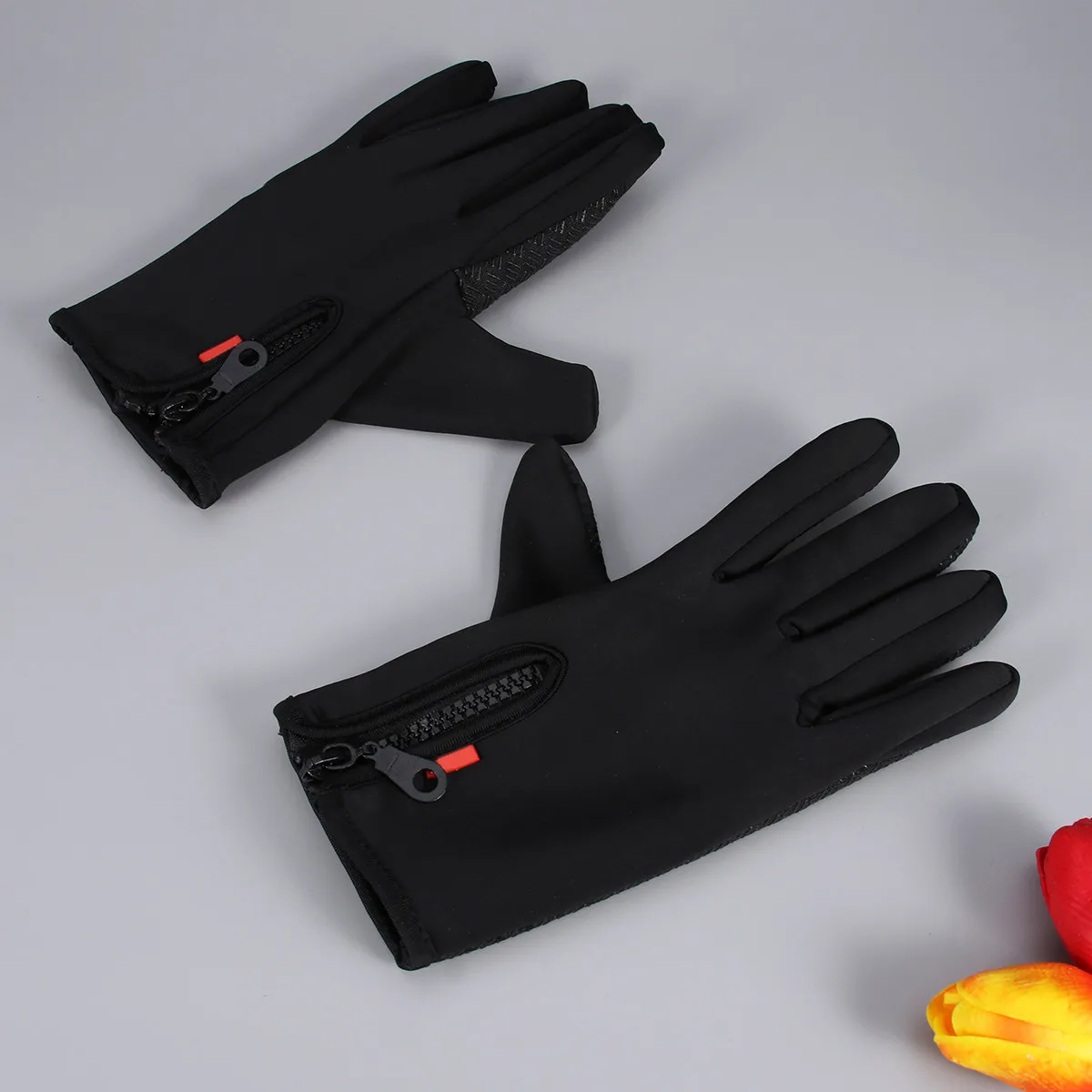 Black Large Winter Warm Fleece Lined Touch Screen Gloves for Adults Full Finger Windproof Wrist Design Anti-Slip Palm Driving
Black Large Winter Warm Fleece Lined Touch Screen Gloves for Adults Full Finger Windproof Wrist Design Anti-Slip Palm Driving