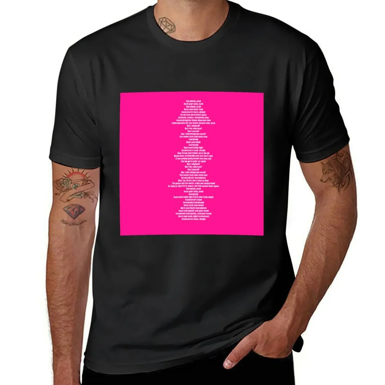 Everybody (Backstreets Back) Lyrics T-Shirt custom t shirt basketball graphic tees aesthetic clothes mens funny t shirts
Everybody (Backstreets Back) Lyrics T-Shirt custom t shirt basketball graphic tees aesthetic clothes mens funny t shirts