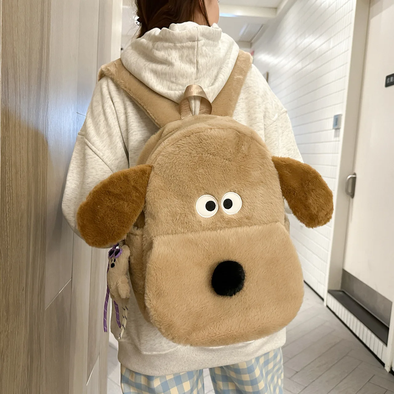 Women puppy backpack cute cartoon dog student cartoon schoolbag
Women puppy backpack cute cartoon dog student cartoon schoolbag