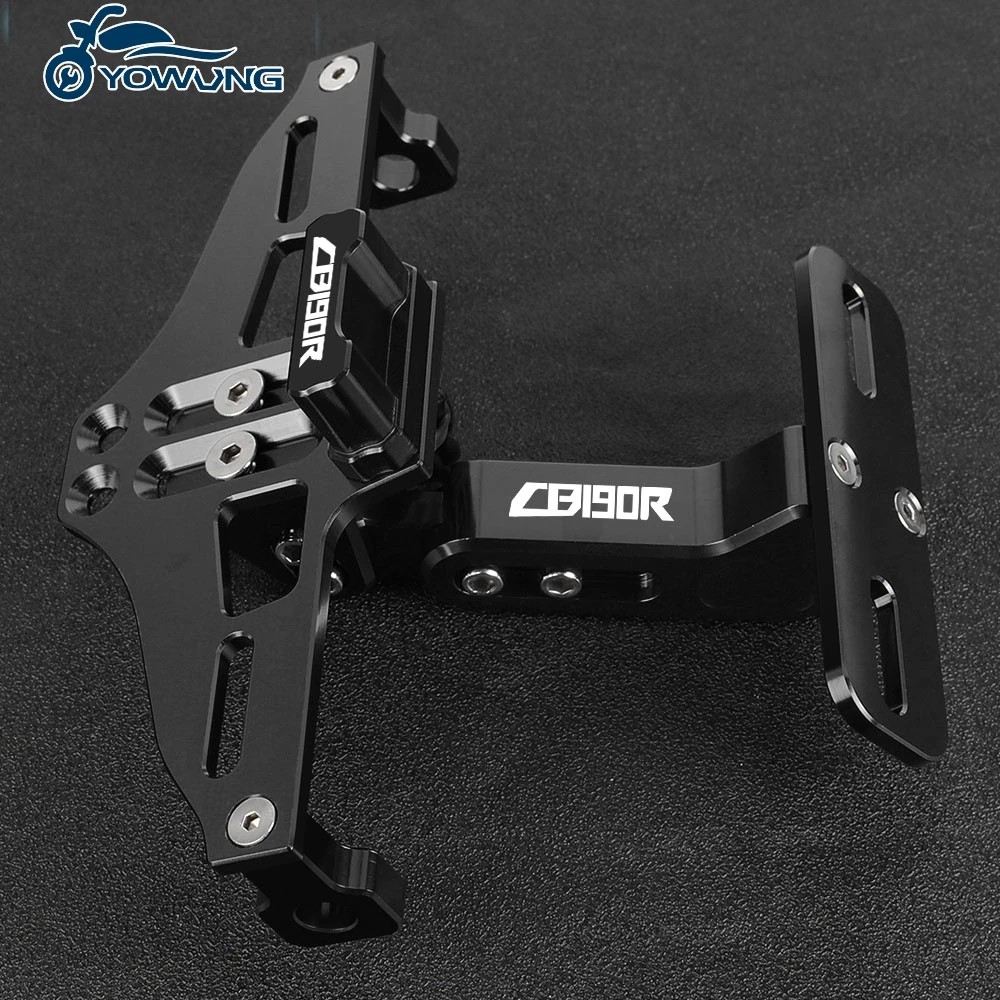 For HONDA CB190R CB 190R 2015 2016 2017 2018 2019 Adjustable CNC Aluminum Bracket License Plate Holder LED Light
For HONDA CB190R CB 190R 2015 2016 2017 2018 2019 Adjustable CNC Aluminum Bracket License Plate Holder LED Light