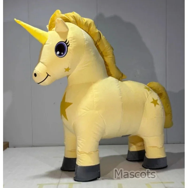 Giant Plush Colorful Inflatable Unicorn Mascot Costume Adults Rainbow Horse Blow Up Outfit Halloween Christmas Fancy Party Suits
Giant Plush Colorful Inflatable Unicorn Mascot Costume Adults Rainbow Horse Blow Up Outfit Halloween Christmas Fancy Party Suits