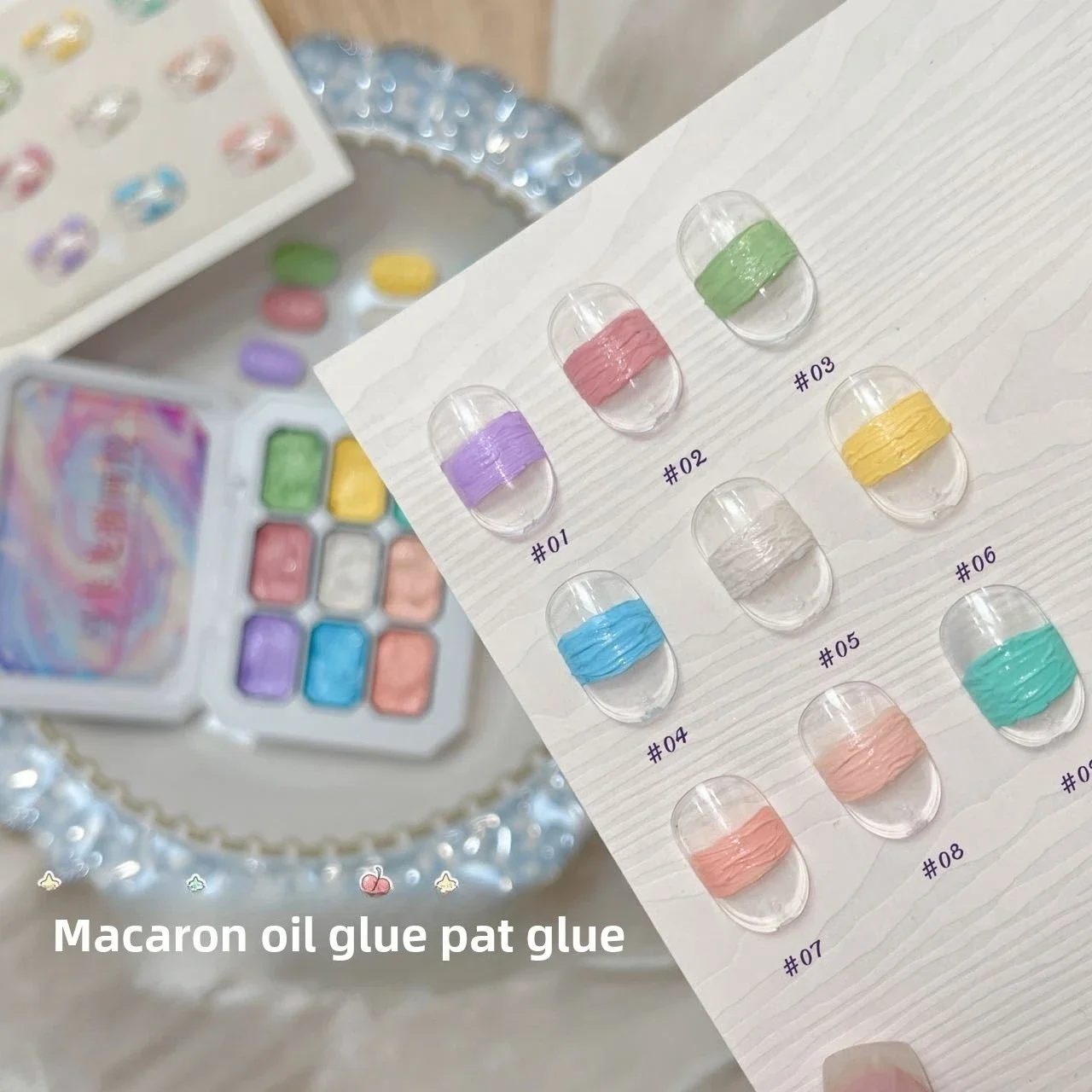 High Saturation 9-Colors Macaron Gypsum Painting Nail Polish Patting Glue Smudge Popular Semi-Solid Nail Polish Glue Nail Canned
High Saturation 9-Colors Macaron Gypsum Painting Nail Polish Patting Glue Smudge Popular Semi-Solid Nail Polish Glue Nail Canned