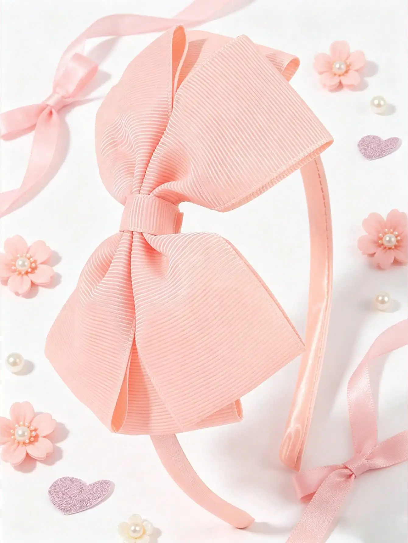 1pc Mother's Day & Wedding Season Red Plaid Fabric Bow Headband For Girls, Ribbed Fabric Bow Headband, Fashionable Bow Headband Gift For Flower Girl Daily, Festival, Wedding Theme Party
1pc Mother's Day & Wedding Season Red Plaid Fabric Bow Headband For Girls, Ribbed Fabric Bow Headband, Fashionable Bow Headband Gift For Flower Girl Daily, Festival, Wedding Theme Party