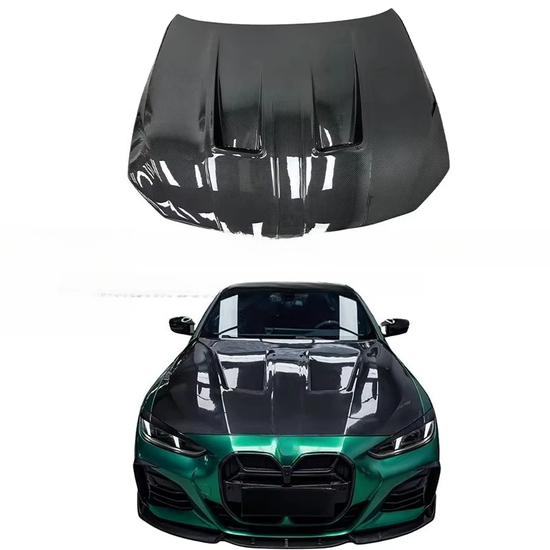 Suitable forBMW 4 Series G22 upgrade to Type N dry carbon fiber hood
Suitable forBMW 4 Series G22 upgrade to Type N dry carbon fiber hood