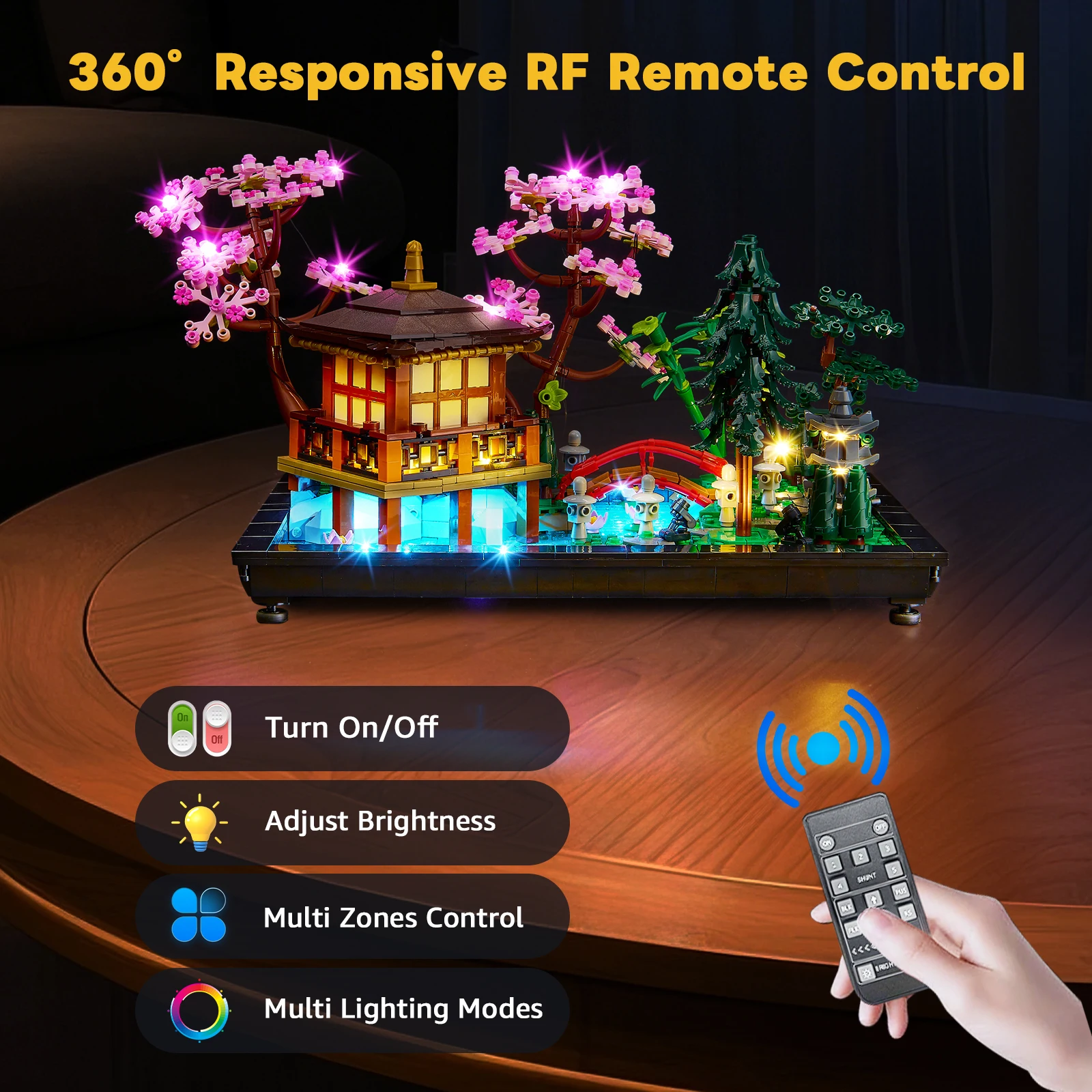 LED Lighting Set Suitable for LEGO Tranquil Garden 10315 Building Blocks
LED Lighting Set Suitable for LEGO Tranquil Garden 10315 Building Blocks