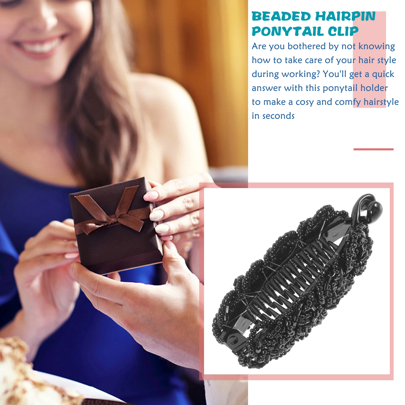 Banana Ponytail for Women Long Ponytail Holder Claw Fine Banana Clip Hair Updo Bun Styling Fine Hair Clip Hairpins
Banana Ponytail for Women Long Ponytail Holder Claw Fine Banana Clip Hair Updo Bun Styling Fine Hair Clip Hairpins