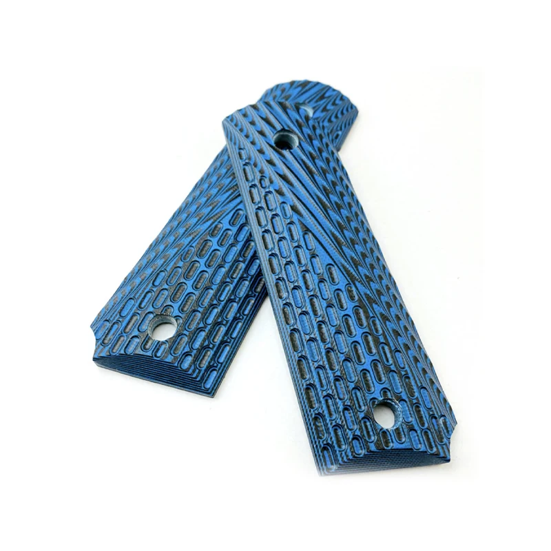 2Pieces Tactics 1911 Grips Blue G10 Handle Grips Patch Custom Grips
2Pieces Tactics 1911 Grips Blue G10 Handle Grips Patch Custom Grips