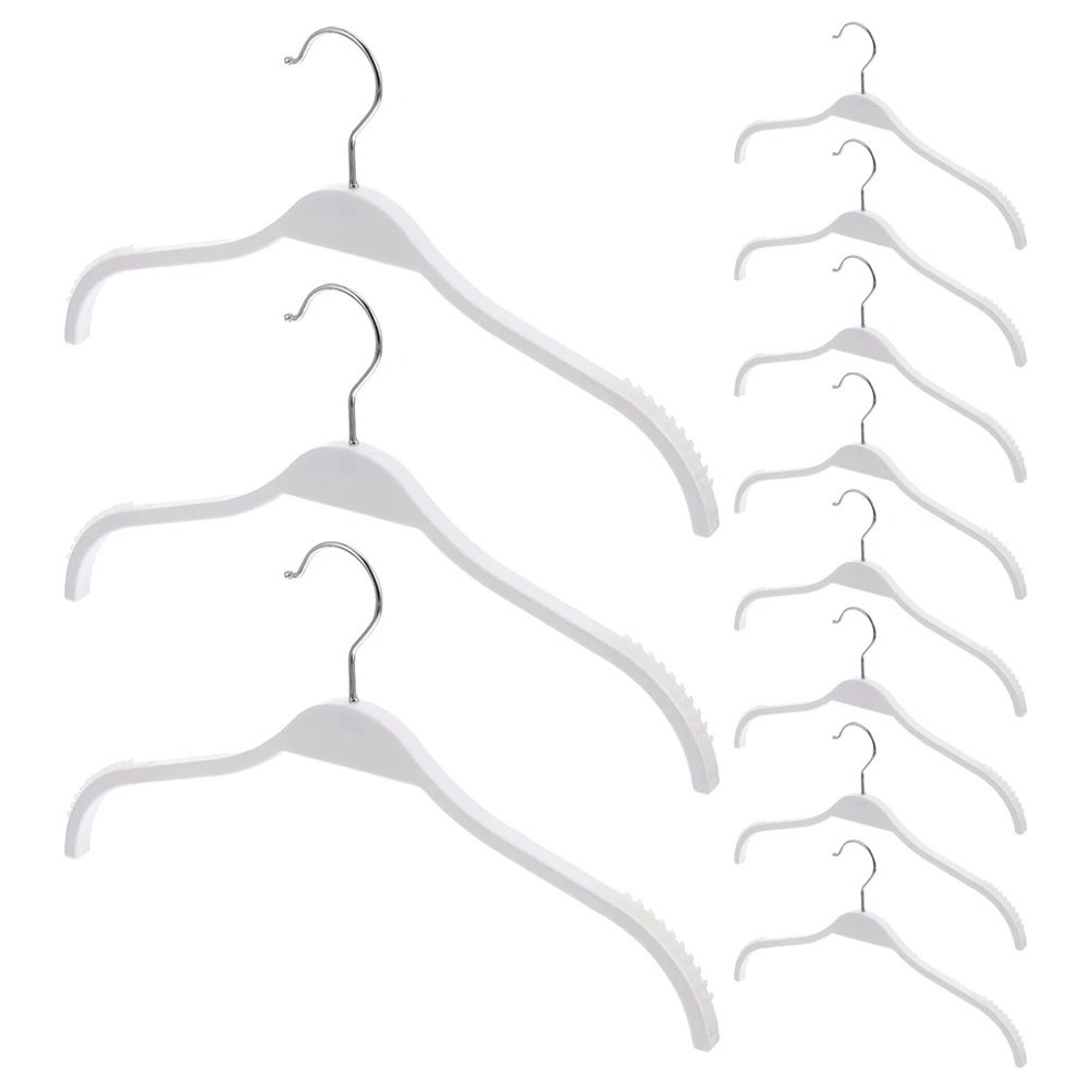 12pcs Non Slip Windproof Hangers Heavy Duty Plastic Closet Organizers For Pants Towels Suits Baby Clothes Dry Rack Storage
12pcs Non Slip Windproof Hangers Heavy Duty Plastic Closet Organizers For Pants Towels Suits Baby Clothes Dry Rack Storage