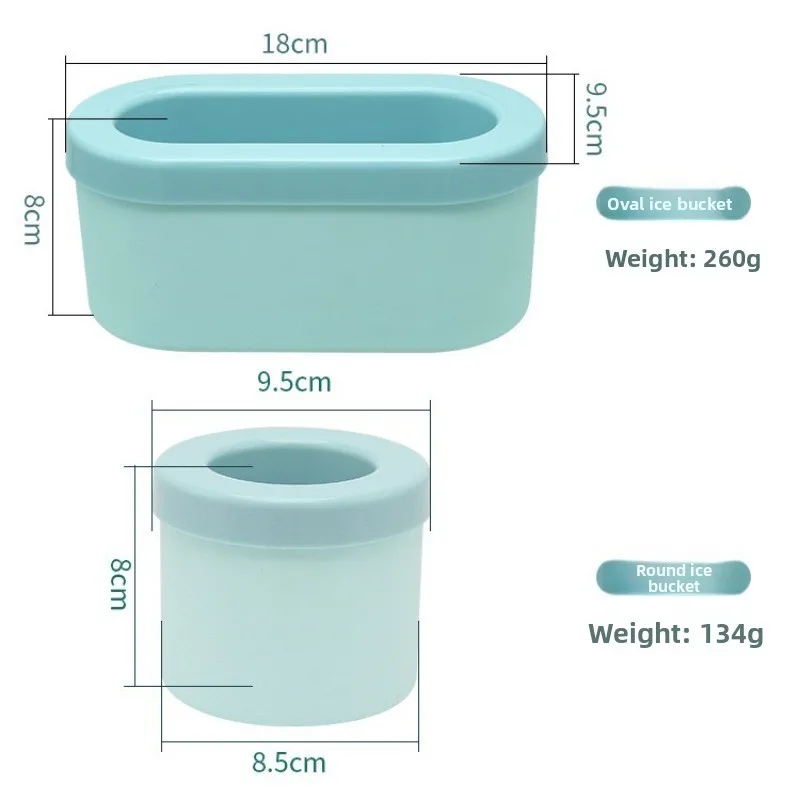 Upgraded Silicone Ice Cube Mold Round Ice Bucket Summer Homemade DIY Refrigerator Freeze Ice Maker Creative Cube Mold Tools
Upgraded Silicone Ice Cube Mold Round Ice Bucket Summer Homemade DIY Refrigerator Freeze Ice Maker Creative Cube Mold Tools