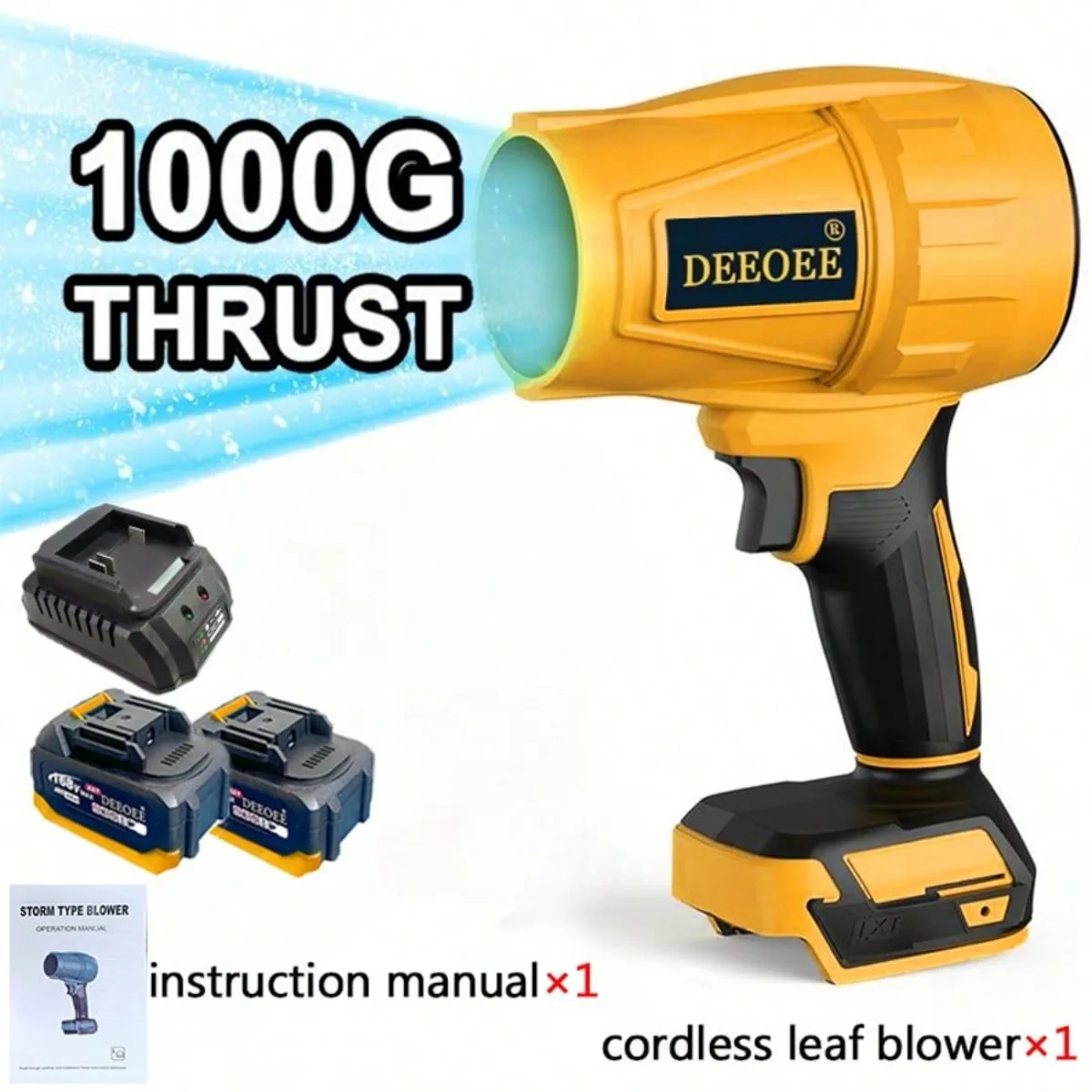 130000RPM Electric Turbo Jet Blower,Cordless Leaf Blower Violent TurboFan, Handheld Powerful Dryer for Car Dust Cleaning
130000RPM Electric Turbo Jet Blower,Cordless Leaf Blower Violent TurboFan, Handheld Powerful Dryer for Car Dust Cleaning