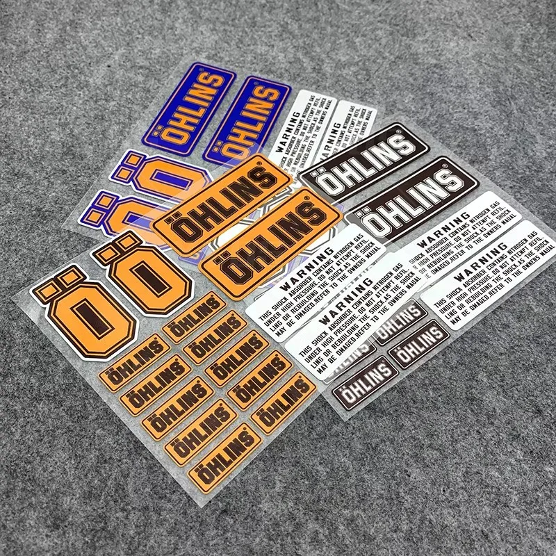 Motorcycle Accessories Racing Bike Modification Decoration Waterproof Suspension Shock Reflective Stickers Decals For OHL-IN-S
Motorcycle Accessories Racing Bike Modification Decoration Waterproof Suspension Shock Reflective Stickers Decals For OHL-IN-S