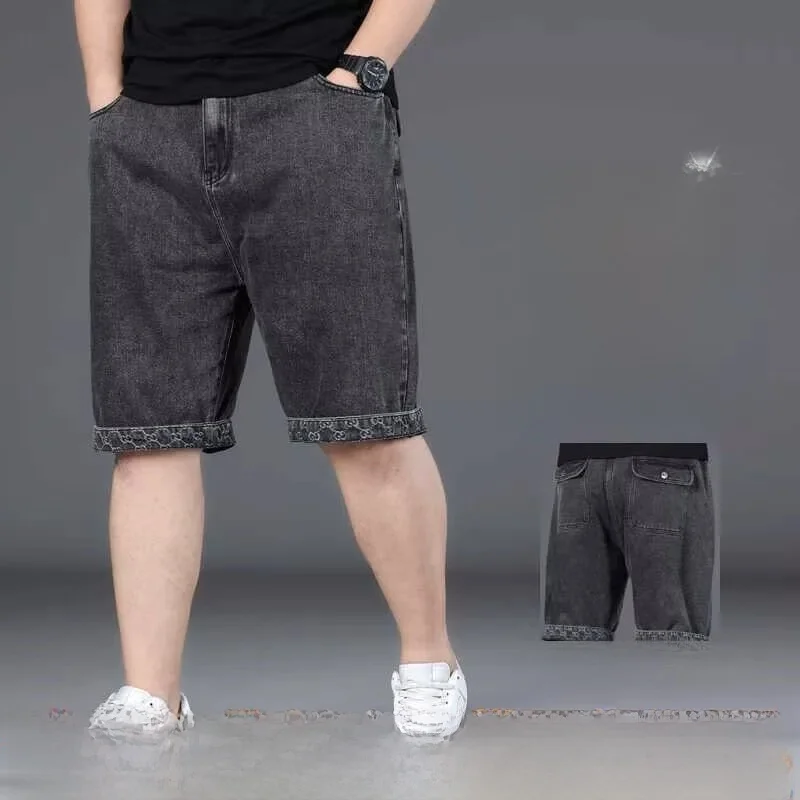 Summer New Men's Loose Straight Leg Large Size Jeans Short Pants Washed Denim Five-Point Casual Versatile Comfortable Shorts
Summer New Men's Loose Straight Leg Large Size Jeans Short Pants Washed Denim Five-Point Casual Versatile Comfortable Shorts