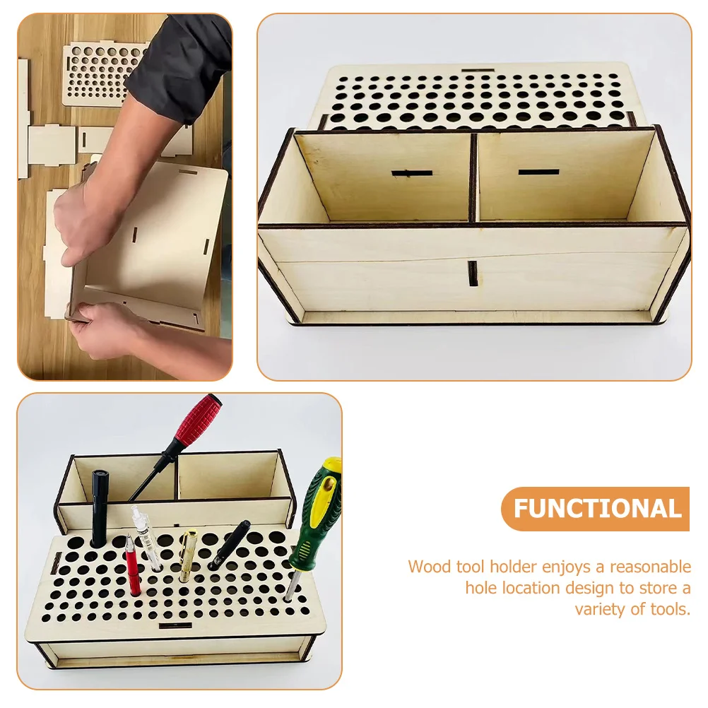 103 Holes Leathercraft Tool Rack Holder for Working Tools Storage and DIY Repair Accessories Craft Tool Holder
103 Holes Leathercraft Tool Rack Holder for Working Tools Storage and DIY Repair Accessories Craft Tool Holder