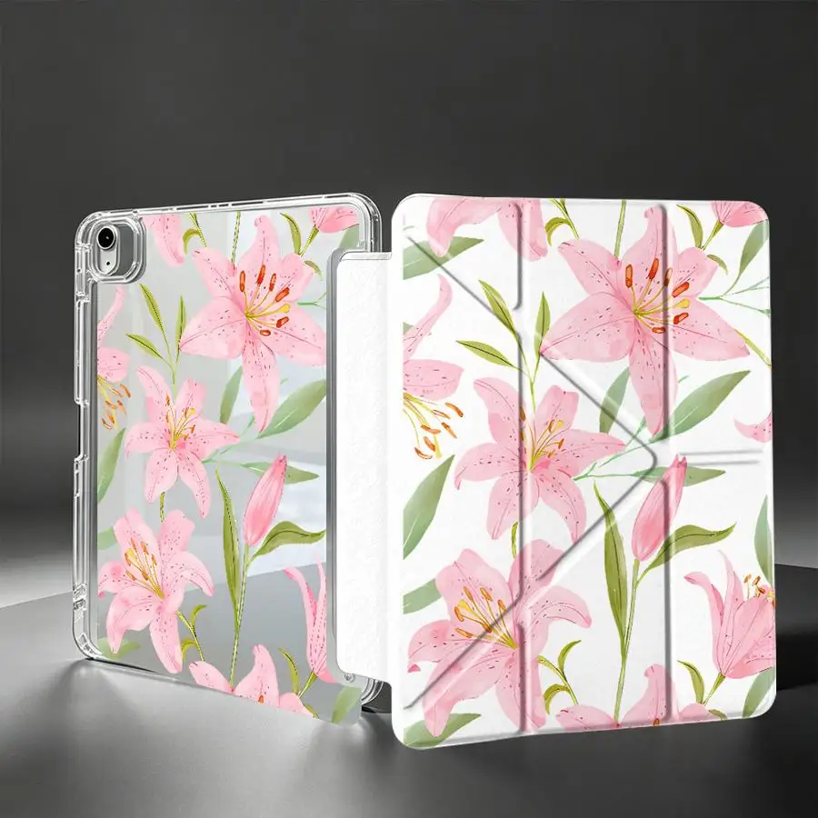 Soft Pink Lily Floral With Pen Slot Cover Tablet Case For Samsung Galaxy Tab S8 S9 Plus A11 S10 Lite A9 Plus S7 FE A8
Soft Pink Lily Floral With Pen Slot Cover Tablet Case For Samsung Galaxy Tab S8 S9 Plus A11 S10 Lite A9 Plus S7 FE A8