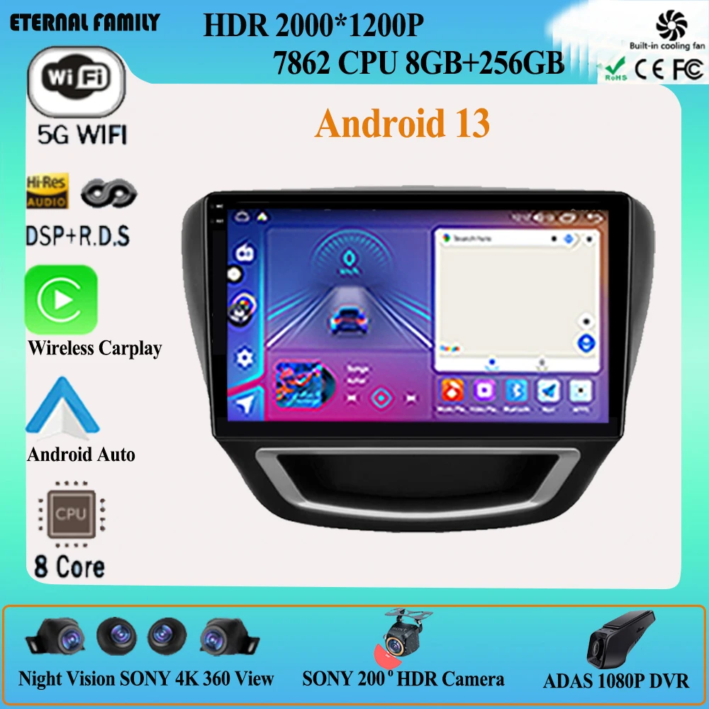 Android For Chevrolet Cavalier 2016 - 2018 Car Player Auto Radio WiFi Video Navigation 5G Screen NO 2din DVD Head Unit QLED Dash
Android For Chevrolet Cavalier 2016 - 2018 Car Player Auto Radio WiFi Video Navigation 5G Screen NO 2din DVD Head Unit QLED Dash