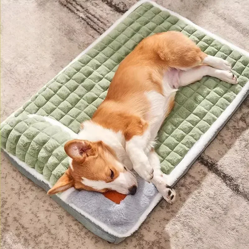 Anti-slip Dog Kennel Mat Comfortable Soft Removable and Washable Dog Sleeping Mat Thickened Warm Pet Products Supplies
Anti-slip Dog Kennel Mat Comfortable Soft Removable and Washable Dog Sleeping Mat Thickened Warm Pet Products Supplies