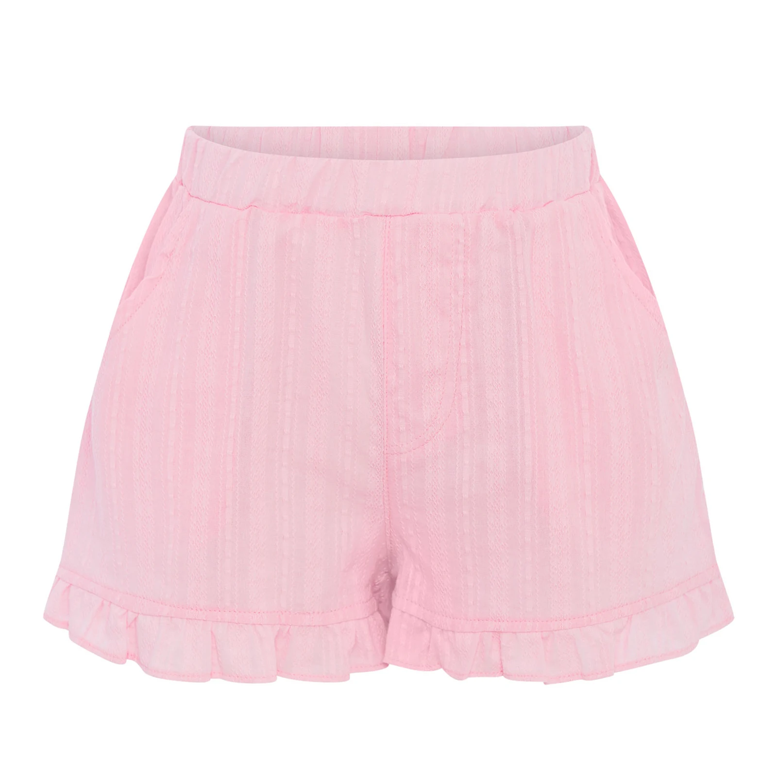 Kids Girls Shorts Cotton Safety Shorts Underwear Elastic Waistband Ruffled Hem Jacquard Shorts with Pockets Vacation Beachwear
Kids Girls Shorts Cotton Safety Shorts Underwear Elastic Waistband Ruffled Hem Jacquard Shorts with Pockets Vacation Beachwear