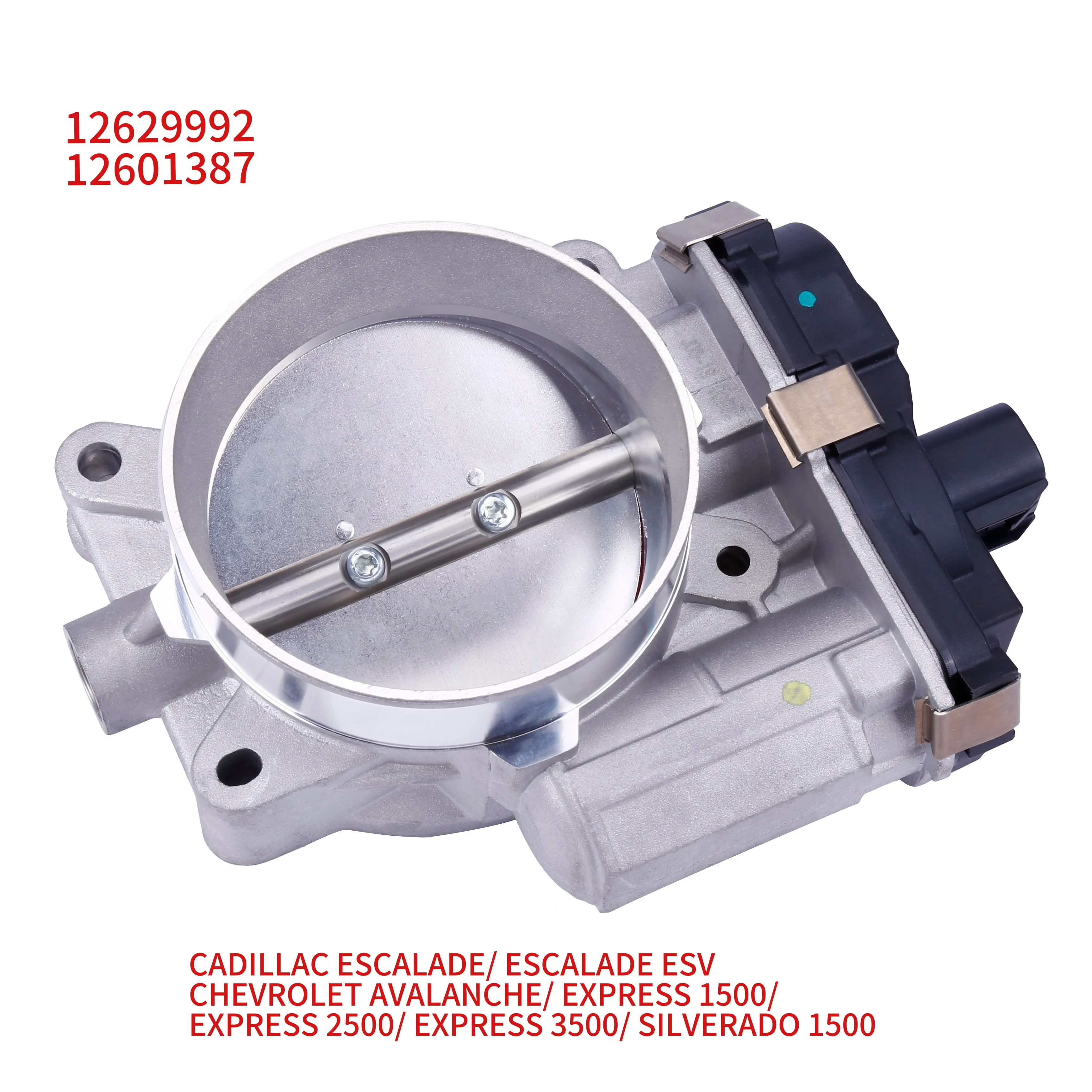 12629992 Корпус дроссельной заслонки подходит для Chevy Tahoe Silverado GMC Sierra Yukon Envoy Savana 2009-2015 годов, Cadillac Escalade 4,8/5,3/6,0/6,2 л
12629992 Корпус дроссельной заслонки подходит для Chevy Tahoe Silverado GMC Sierra Yukon Envoy Savana 2009-2015 годов, Cadillac Escalade 4,8/5,3/6,0/6,2 л