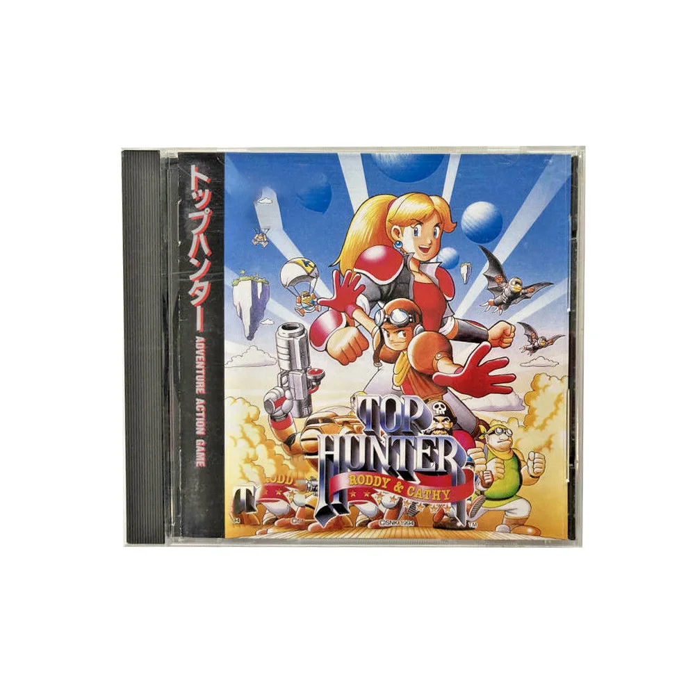 NeogeoCD Copy Disc TOPHUNTER With Manual Game Unlock Console Neogeo Retro Optical Driver Retro Video Game Machine Parts
NeogeoCD Copy Disc TOPHUNTER With Manual Game Unlock Console Neogeo Retro Optical Driver Retro Video Game Machine Parts