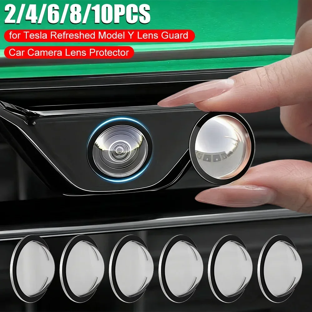 Car Camera Lens Protector for Tesla Model Y Acrylic Protective Cover High-Transparency Design Anti-Scratch Easy Installation
Car Camera Lens Protector for Tesla Model Y Acrylic Protective Cover High-Transparency Design Anti-Scratch Easy Installation