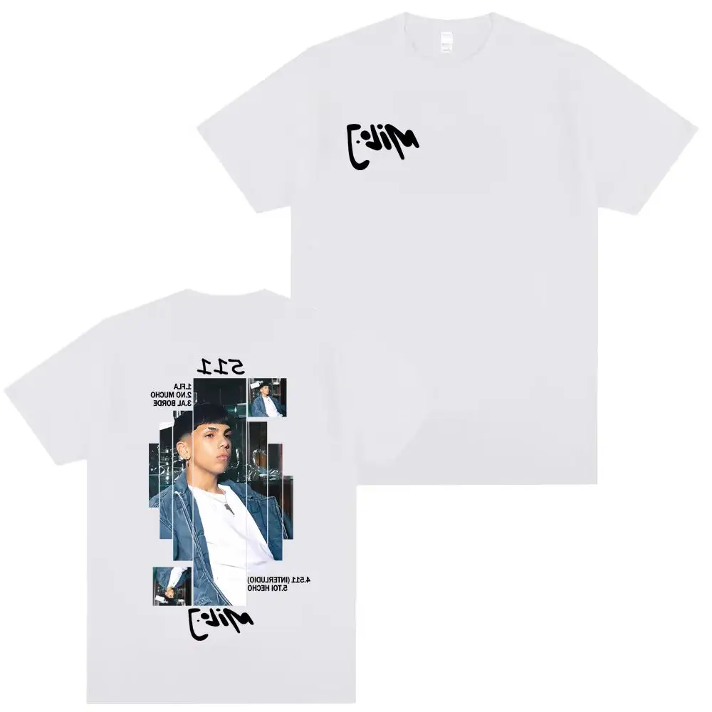 Rapper Milo J 511 Album Graphic T Shirts Men Women Hip Hop Fashion Oversized T-shirt Male Vintage Cotton Short Sleeve T-shirts
Rapper Milo J 511 Album Graphic T Shirts Men Women Hip Hop Fashion Oversized T-shirt Male Vintage Cotton Short Sleeve T-shirts