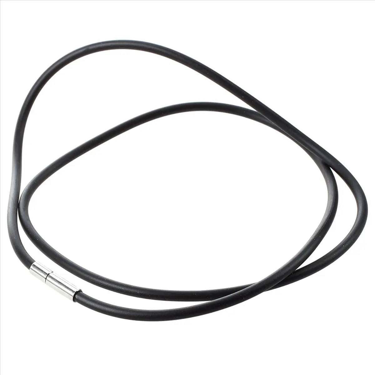 【COUPON!】{0}5pcs 25.5 Inch 3MM Rubber Neck Cord Necklace with Stainless Steel Closure - Black
【COUPON!】{0}5pcs 25.5 Inch 3MM Rubber Neck Cord Necklace with Stainless Steel Closure - Black