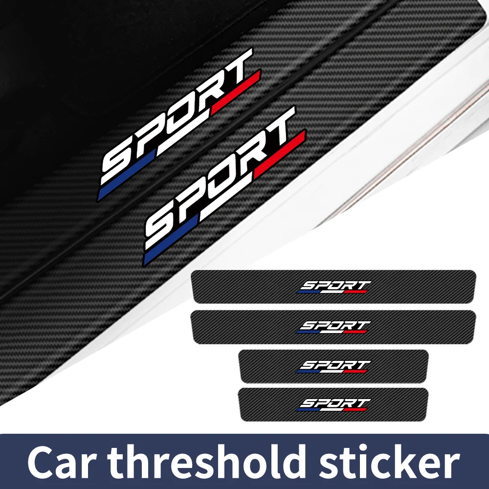 Sport Carbon Fiber Car Door Sill Threshold Stickers Auto Trunk Bumper Strip For Peugeot 407 3008 307 308 206 508 208 207 607 106
Sport Carbon Fiber Car Door Sill Threshold Stickers Auto Trunk Bumper Strip For Peugeot 407 3008 307 308 206 508 208 207 607 106