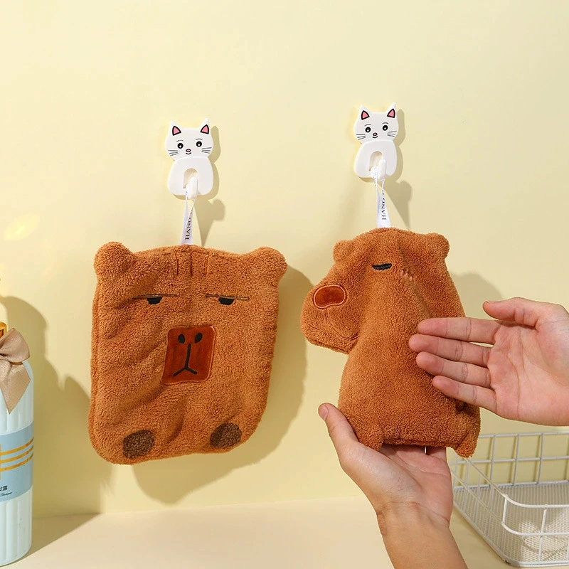1PCS Hand Towel Cute Capybara Hand Towel Household Microfiber Kitchen Towel High-efficiency Tableware Cleaning Towel KitchenTool
1PCS Hand Towel Cute Capybara Hand Towel Household Microfiber Kitchen Towel High-efficiency Tableware Cleaning Towel KitchenTool