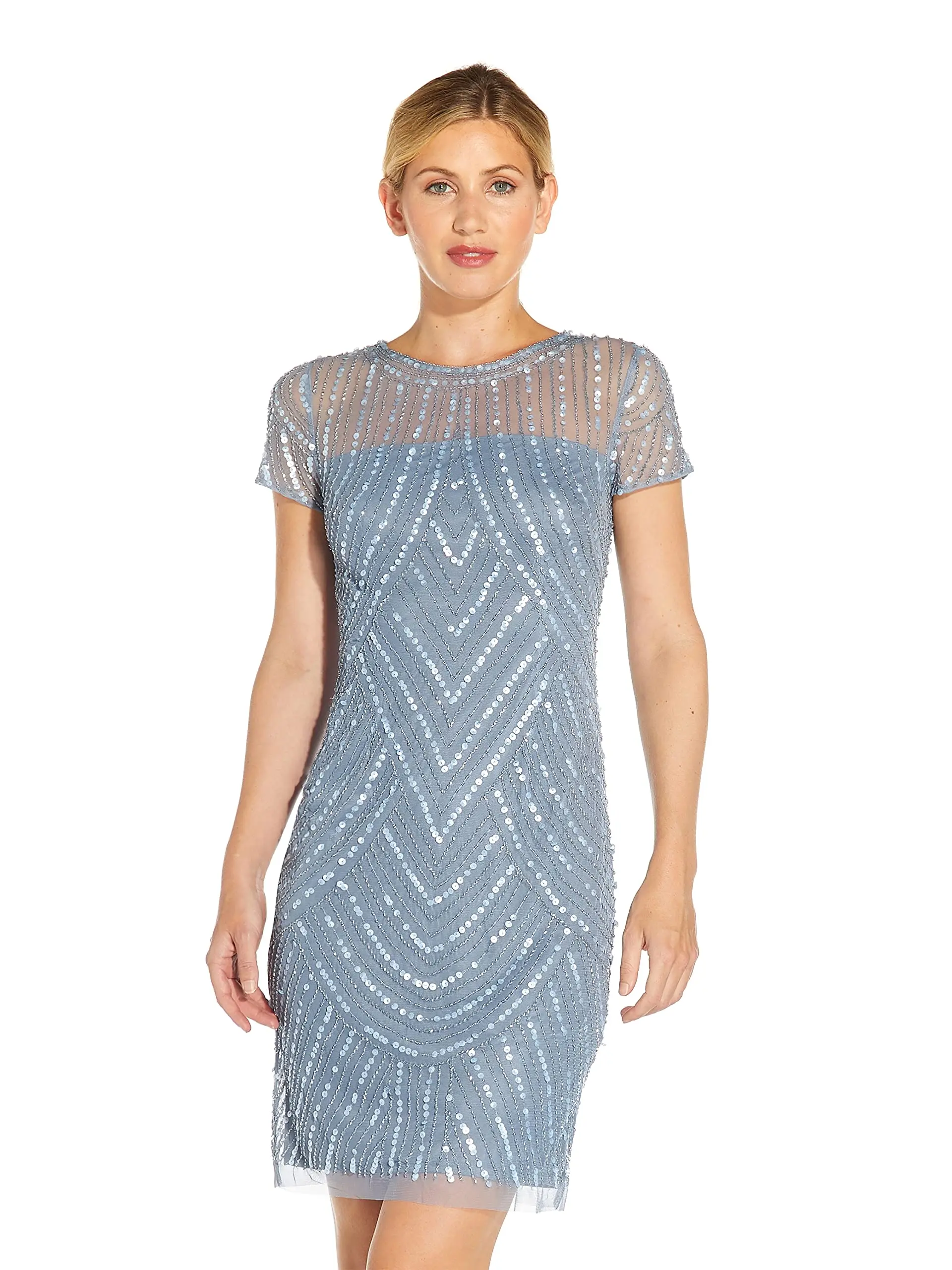 2022 New Formal Cropped Women's Cocktail Dress Beaded Short Sleeve Vestido Elegante Mujer Para Fiesta Robes De Bal فساتين
2022 New Formal Cropped Women's Cocktail Dress Beaded Short Sleeve Vestido Elegante Mujer Para Fiesta Robes De Bal فساتين