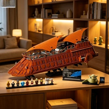 Bandai 75397 Exquisite Vintage Barge Ship Model Blocks Household Tabletop Decor Celebration Party compatible with LEGO bricks
Bandai 75397 Exquisite Vintage Barge Ship Model Blocks Household Tabletop Decor Celebration Party compatible with LEGO bricks