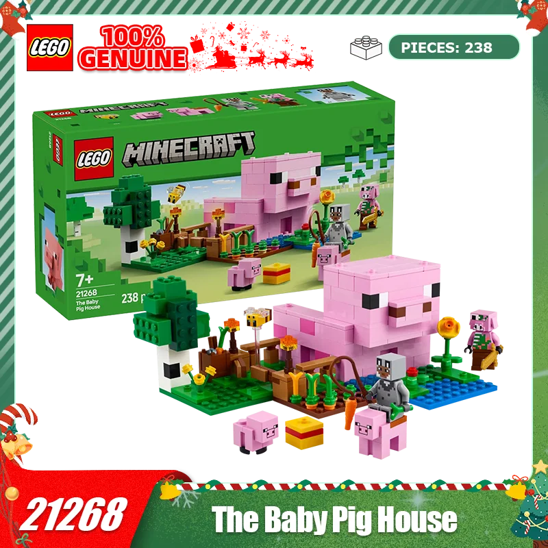 LEGO Building Blocks Assemble My World 21268 Pig Baby House Boys and Girls Children's Toys Birthday Christmas Gifts
LEGO Building Blocks Assemble My World 21268 Pig Baby House Boys and Girls Children's Toys Birthday Christmas Gifts