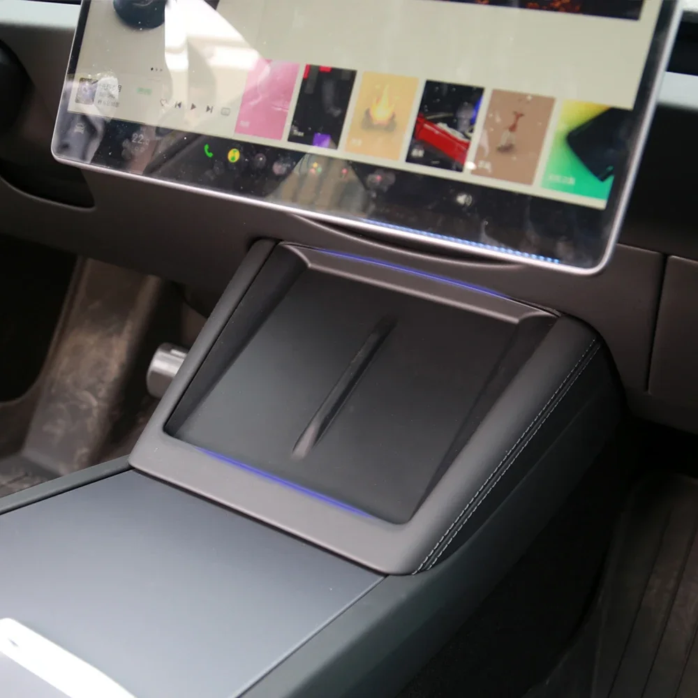 Wireless Charging Silicone Pad For Tesla Model 3 2024 Highland Center Control Storage Box Armrest Non-slip Mat Phone Holder Pads
Wireless Charging Silicone Pad For Tesla Model 3 2024 Highland Center Control Storage Box Armrest Non-slip Mat Phone Holder Pads