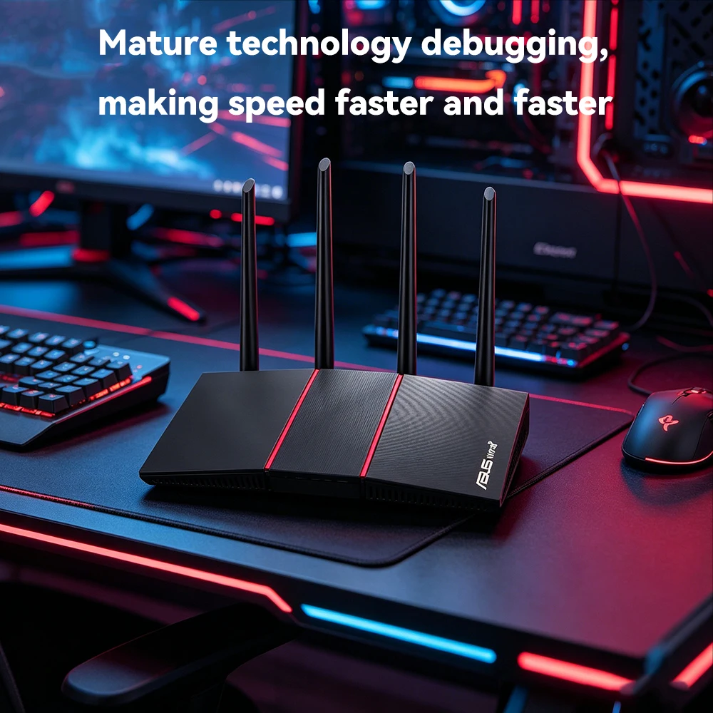 ASUS RT-AX56U Full Gigabit AX1800M Router WiFi 6 Broadcom Chip Gaming UU Acceleration Signal Strong