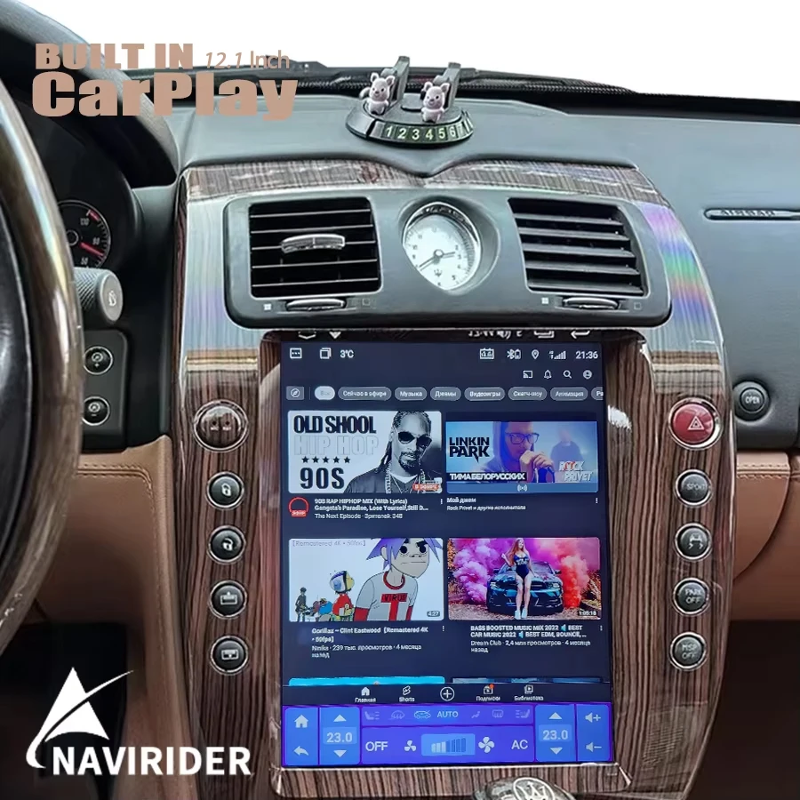 12.1 Inch For Maserati QP Quattroporte 2004-2012 Android Car Radio Carplay Navigation Multimedia Video Player Vertical Screen
12.1 Inch For Maserati QP Quattroporte 2004-2012 Android Car Radio Carplay Navigation Multimedia Video Player Vertical Screen