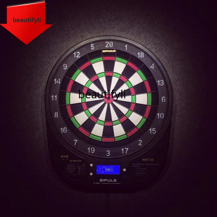 A49 Professional Competition Electronic Dartboard Soft Dartboard 15.5 inch Standard Electronic Dartboard
A49 Professional Competition Electronic Dartboard Soft Dartboard 15.5 inch Standard Electronic Dartboard