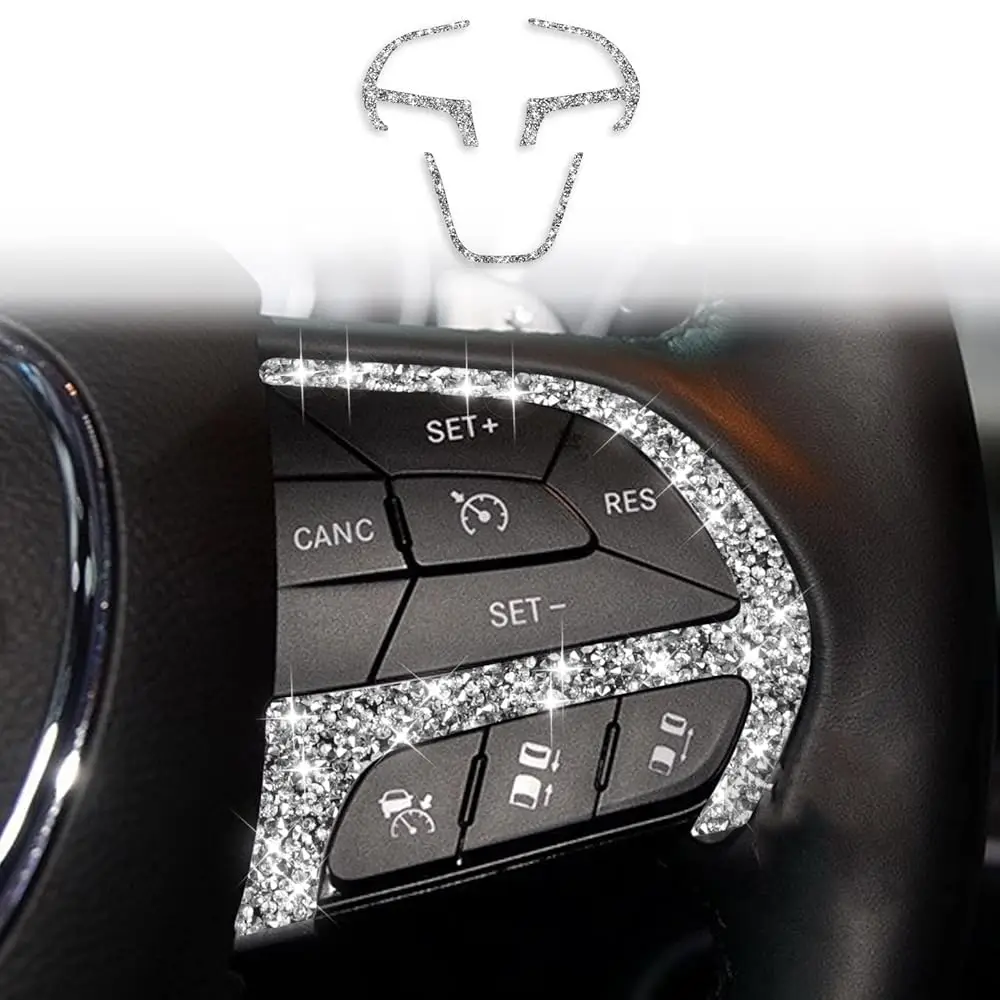 Toworldit Interior Accessories Bling Crystal Rhinestone Dashboard Decoration Cover Trim Sticker Compatible with Dodge Challen
Toworldit Interior Accessories Bling Crystal Rhinestone Dashboard Decoration Cover Trim Sticker Compatible with Dodge Challen
